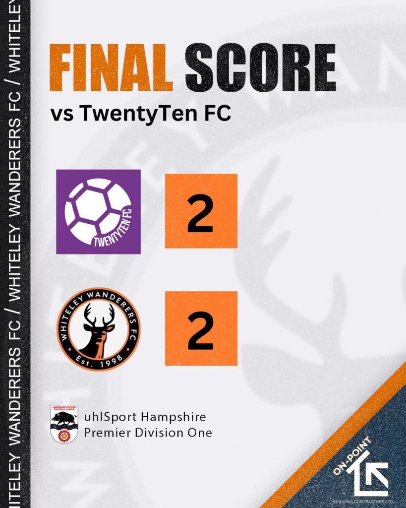 Match Review: TwentyTen FC (2) vs Whiteley Wanderers (2)